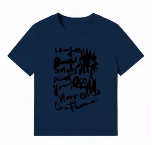 American Style Slim-Fit Short T-Shirt for Women - Summer Graffiti Print, Stretchy, Flattering Shoulder Top American Style Slim-Fit Short T-Shirt for Women - Summer Graffiti Print, Stretchy, Flattering Shoulder Top