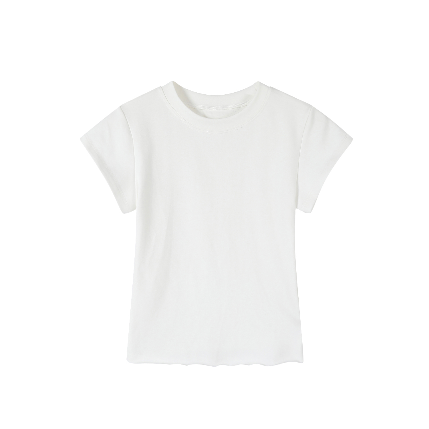 American-Style Spicy Girl Short Sleeve T-Shirt for Women - Summer Basic Round Neck Slim Fit Solid Color Top American-Style Spicy Girl Short Sleeve T-Shirt for Women - Summer Basic Round Neck Slim Fit Solid Color Top