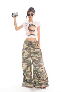 American Vintage Portrait Print Short Sleeve T-Shirt for Women - Slim Fit Summer Top, Y2K Style, Hot Girl Fashion