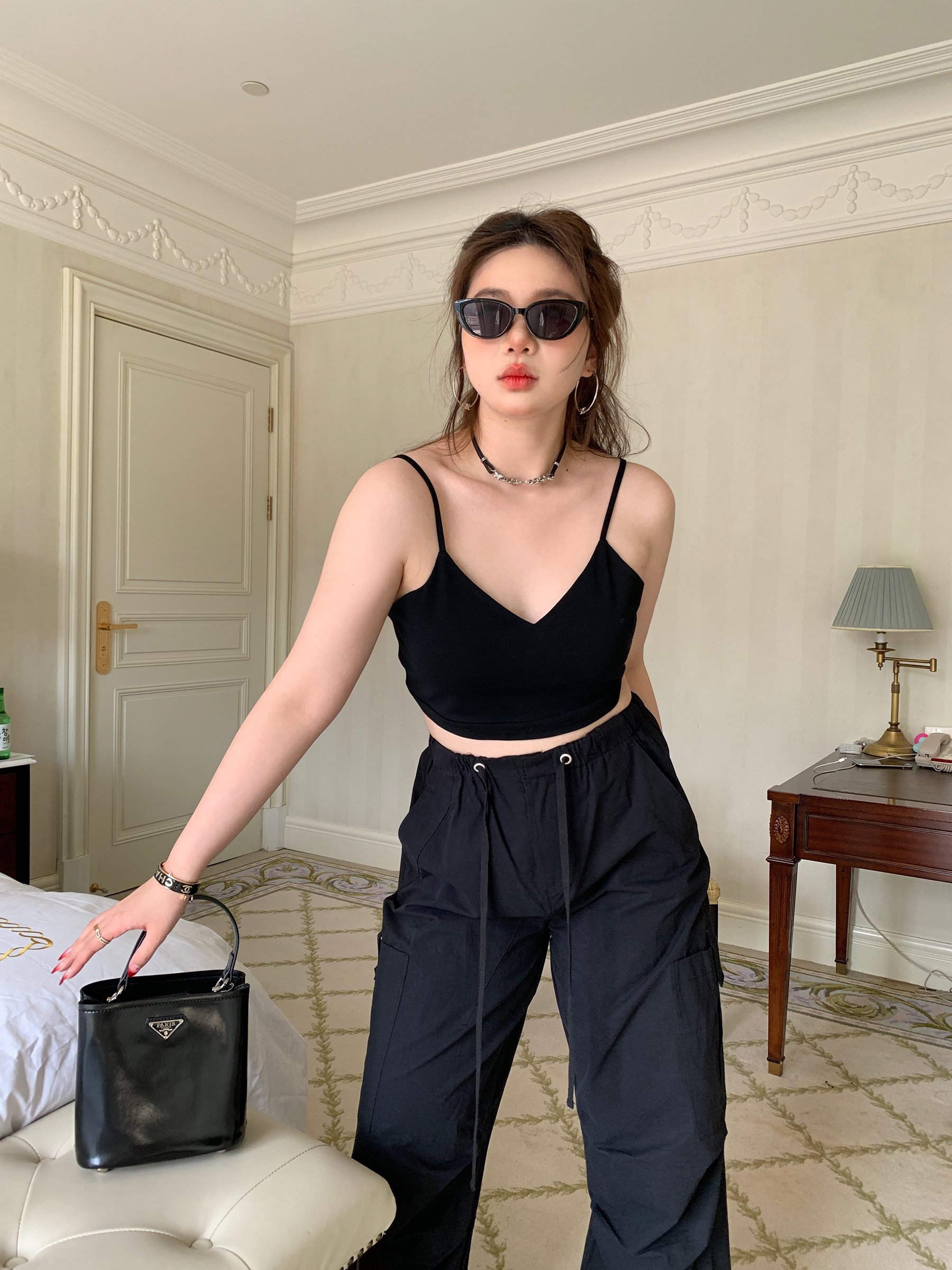 American Vintage Printed Short Sleeve T-Shirt - Slightly Chubby Cool Sniper Layered Top for 90s Y2K Style American Vintage Printed Short Sleeve T-Shirt - Slightly Chubby Cool Sniper Layered Top for 90s Y2K Style