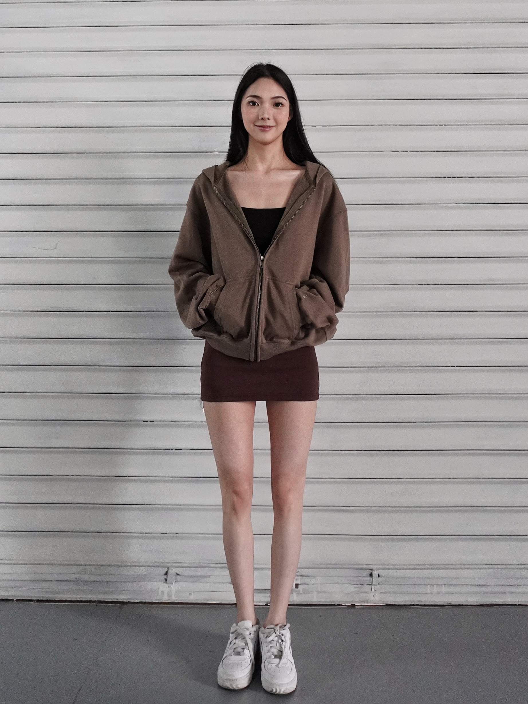 Anti-Exposure Bodycon Sports Short Skirt in Nude - Stylish and Functional Activewear for Modern Athletes Anti-Exposure Bodycon Sports Short Skirt in Nude - Stylish and Functional Activewear for Modern Athletes