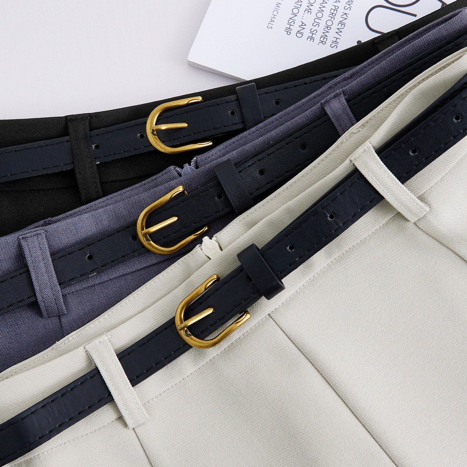 Apricot Belt-Style A-Line Suit Skirt for Women, High-Waisted Draped Long Skirt, Flattering for Petite Figures, Spring 2025 Fashion Apricot Belt-Style A-Line Suit Skirt for Women, High-Waisted Draped Long Skirt, Flattering for Petite Figures, Spring 2025 Fashion