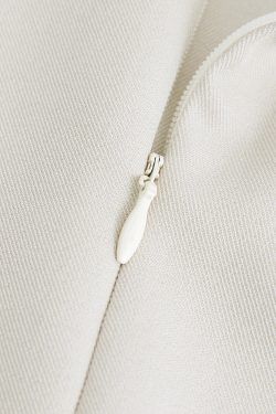 Apricot Belt-Style A-Line Suit Skirt for Women, High-Waisted Draped Long Skirt, Flattering for Petite Figures, Spring 2025 Fashion