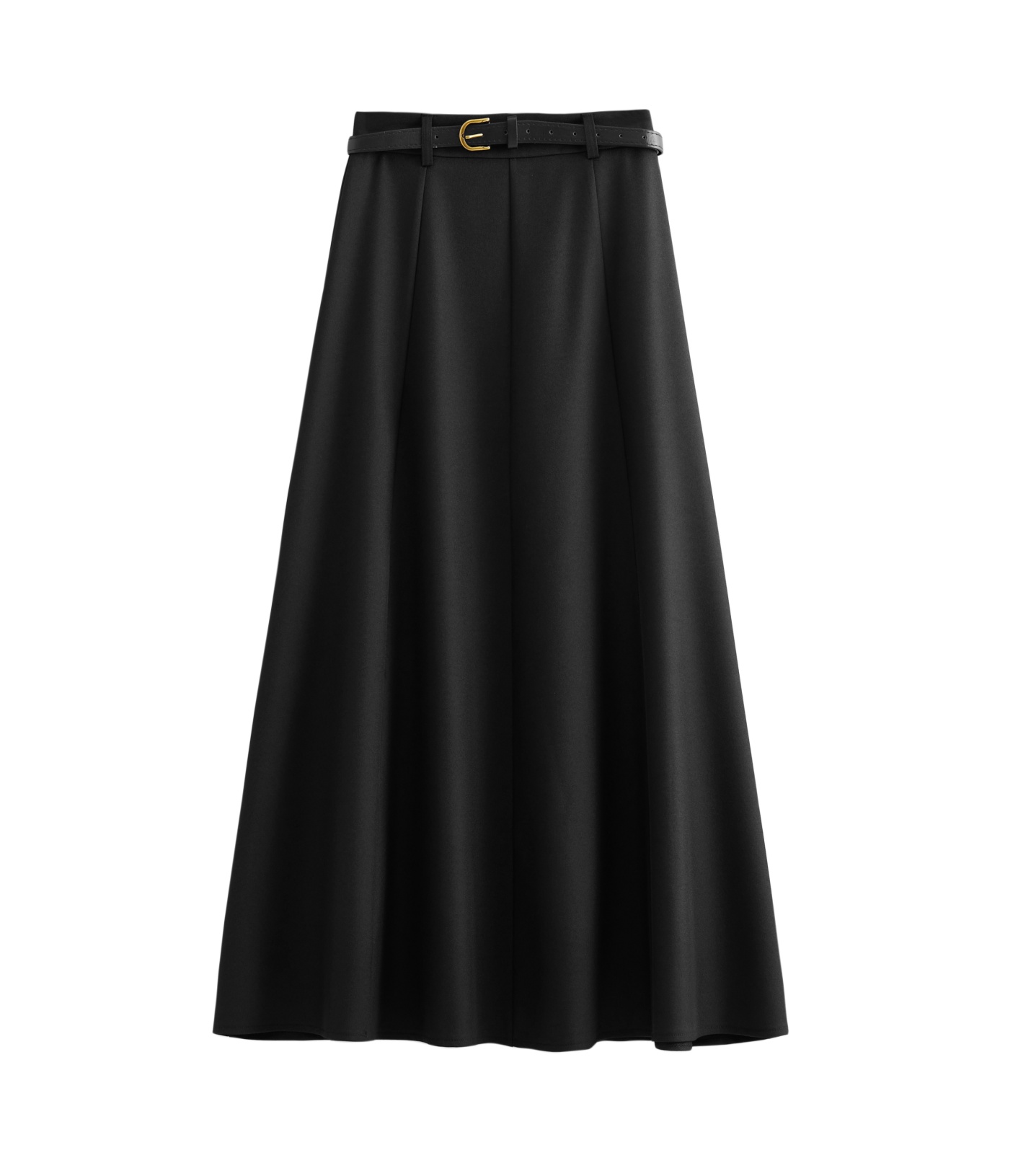 Apricot Belt-Style A-Line Suit Skirt for Women, High-Waisted Draped Long Skirt, Flattering for Petite Figures, Spring 2025 Fashion Apricot Belt-Style A-Line Suit Skirt for Women, High-Waisted Draped Long Skirt, Flattering for Petite Figures, Spring 2025 Fashion