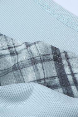 Apricot Faux Two-Piece Off-Shoulder Short Sleeve T-Shirt for Women - Summer Slim Waist Irregular Top, Y2K Style Fashion