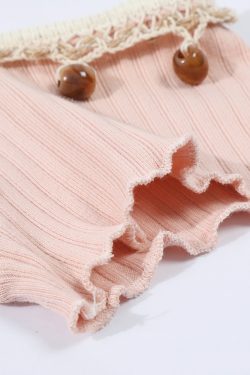 Apricot Off-Shoulder Top for Women - Summer 2025 Short-Sleeve Blouse, Casual OOTD, Vacation Essential, Trendy Fashion Piece