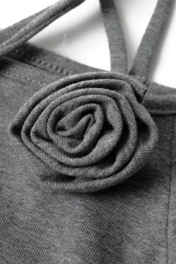 Artistic Blue One-Shoulder Top for Women - 2025 Summer Korean Style Slim Fit Short Sleeve Shirt for Spicy Girls