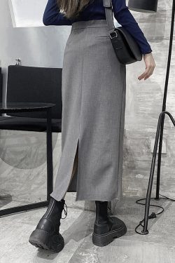 Asymmetrical Irregular Half Skirt with Back Slit - High-Waisted Slimming Button Wrap Midi Skirt for Women - Spring/Summer Fashion 2025