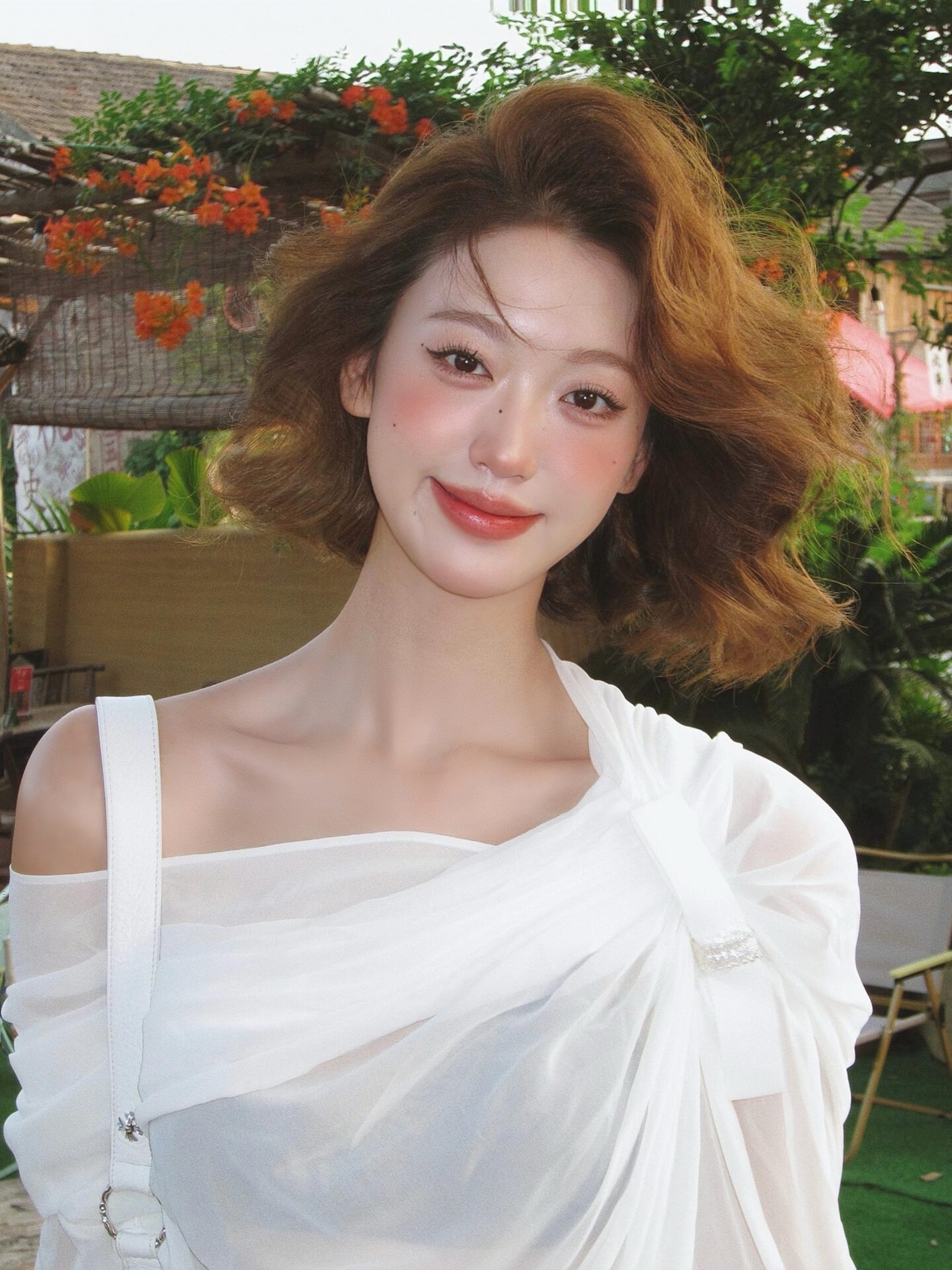 Asymmetrical Ruffled Semi-Transparent Set - Women's Romantic Love Shirt & Skirt Pants - Y2K Style Christmas Outfit Asymmetrical Ruffled Semi-Transparent Set - Women's Romantic Love Shirt & Skirt Pants - Y2K Style Christmas Outfit