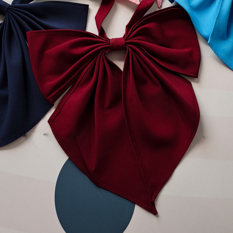 Authentic Bowtie College Style Pudding Bear JK Uniform Dress for Summer - Cute Japanese Fashion, Y2K Aesthetic, Machida Design Authentic Bowtie College Style Pudding Bear JK Uniform Dress for Summer - Cute Japanese Fashion, Y2K Aesthetic, Machida Design