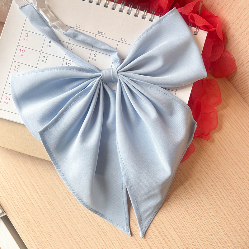 Authentic Bowtie College Style Pudding Bear JK Uniform Dress for Summer - Cute Japanese Fashion, Y2K Aesthetic, Machida Design Authentic Bowtie College Style Pudding Bear JK Uniform Dress for Summer - Cute Japanese Fashion, Y2K Aesthetic, Machida Design