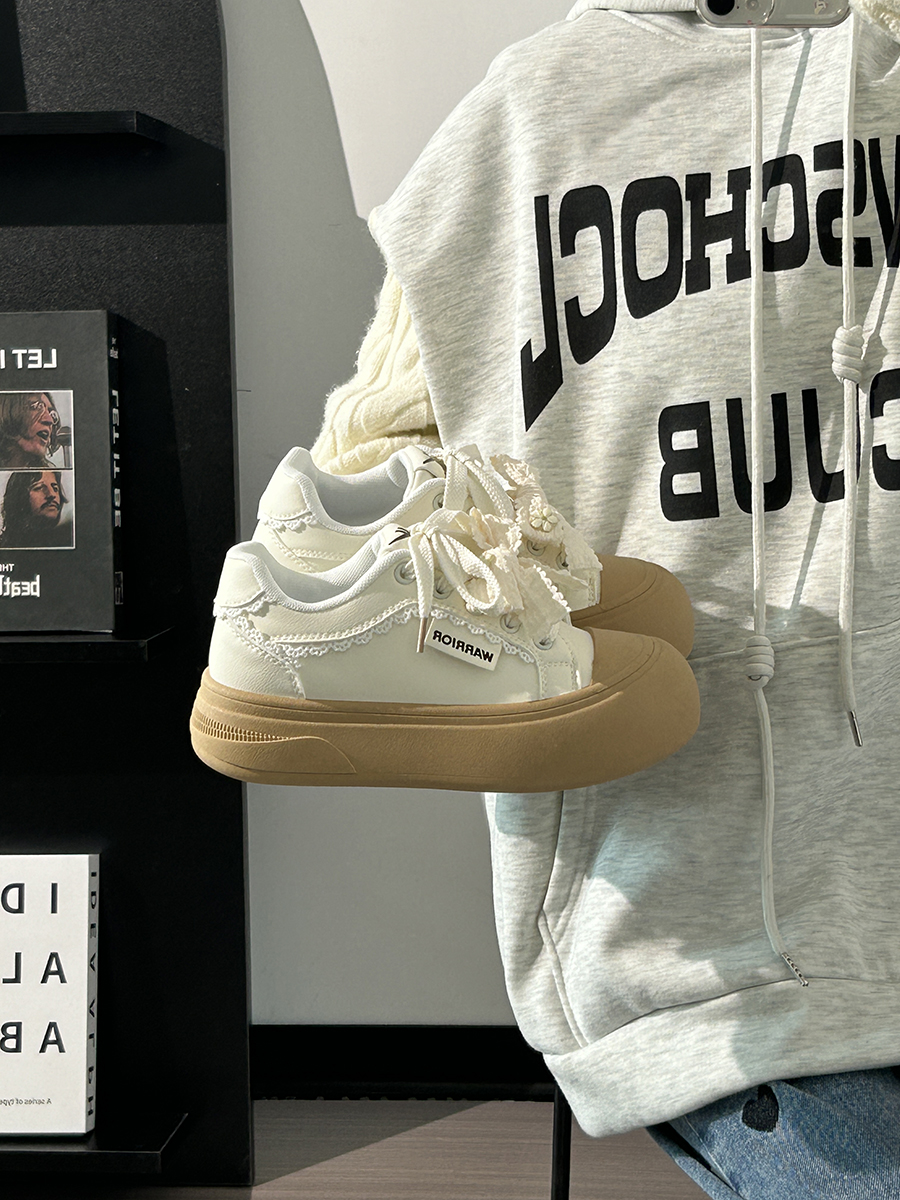 Ballet-Style Chunky Loafers for Women - Fog Blue Thick-Soled Sneakers, Summer Niche Design Ballet-Style Chunky Loafers for Women - Fog Blue Thick-Soled Sneakers, Summer Niche Design