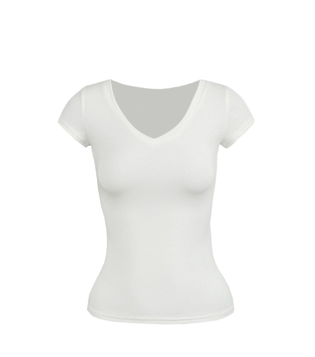 Basic Four-Color V-Neck Fitted Short Sleeve Versatile Top - Trendy Essential for Casual Chic Outfits Basic Four-Color V-Neck Fitted Short Sleeve Versatile Top - Trendy Essential for Casual Chic Outfits