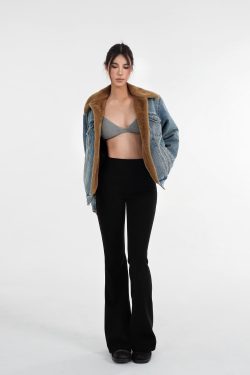 Basic Knitted Bikini with Adjustable Shoulder Straps - Summer Essential Swimwear in Trendy Knit Design