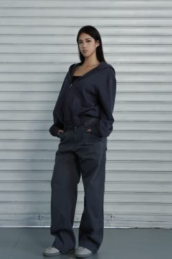 Basic Sports Zipper Hoodie for Men - Versatile Casual Loose Fit Solid Color Jacket for Everyday Wear