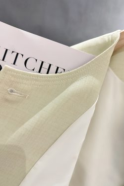 Beige French-Style Lightweight Women's Summer Jacket, Casual High-End Short Top for 2025 Street Style Fashion