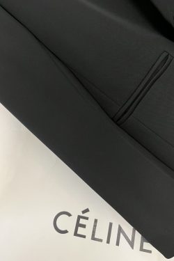 Black Korean-Style Slim Fit Suit Jacket for Women - 2025 Spring Autumn Hepburn-Inspired Professional Attire