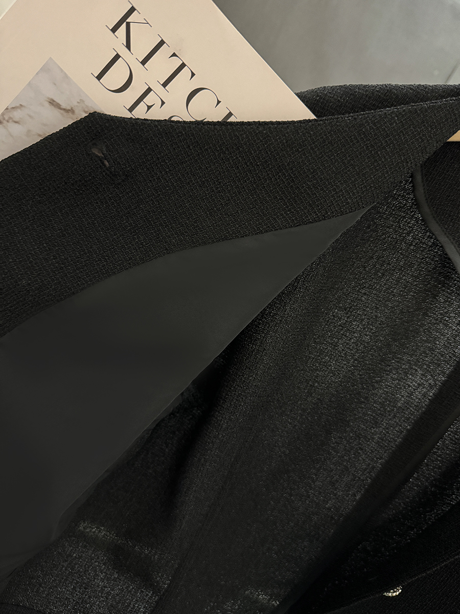 Black Short-Sleeved Blazer for Women, Summer Thin Chanel-Style Jacket, 2025 Y2K Inspired Elegant Outerwear Black Short-Sleeved Blazer for Women, Summer Thin Chanel-Style Jacket, 2025 Y2K Inspired Elegant Outerwear