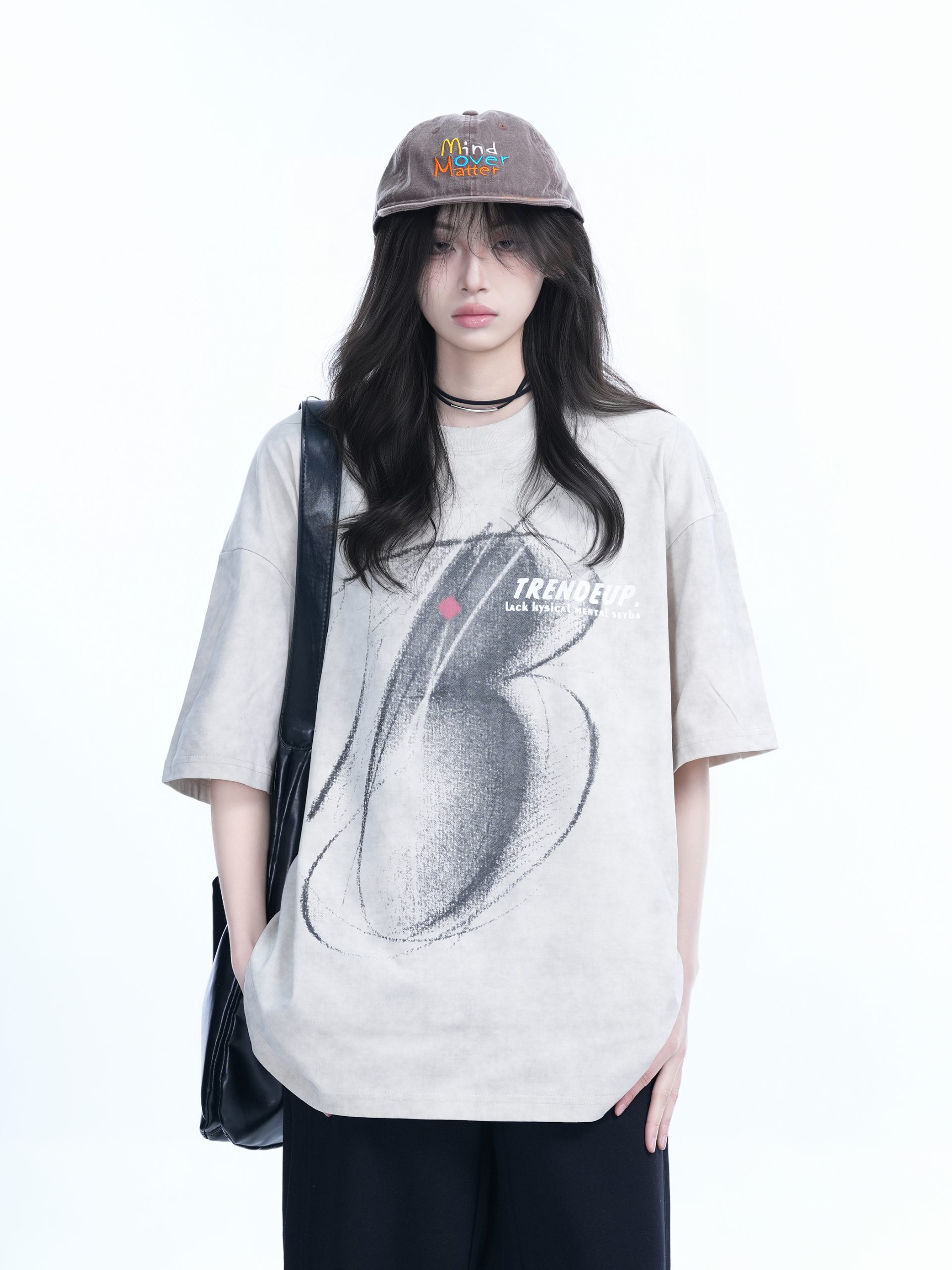 Black Tie-Dye Short Sleeve T-Shirt for Women - American Street Style, Loose Fit, Hip-Hop Inspired, Trendy Casual Wear Black Tie-Dye Short Sleeve T-Shirt for Women - American Street Style, Loose Fit, Hip-Hop Inspired, Trendy Casual Wear