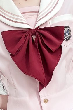 Blue Sailor Suit Women's College Style Waist-Defined Shirt - Japanese JK Uniform with Machida Pudding Bear Design for Summer