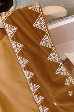 Bohemian Western Cowboy Brown Suede Embroidered Vest - Versatile Short Outer Cardigan Jacket for Y2K and Ethnic Style