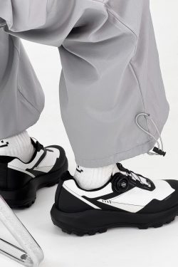 Breathable Black Cushioning Hiking Shoes for Men, Non-Slip Outdoor Walking and Running Commuter Shoes, Comfortable Sports Footwear