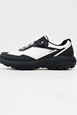 Breathable Black Cushioning Hiking Shoes for Men, Non-Slip Outdoor Walking and Running Commuter Shoes, Comfortable Sports Footwear