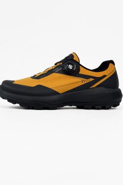 Breathable Black Cushioning Hiking Shoes for Men, Non-Slip Outdoor Walking and Running Commuter Shoes, Comfortable Sports Footwear