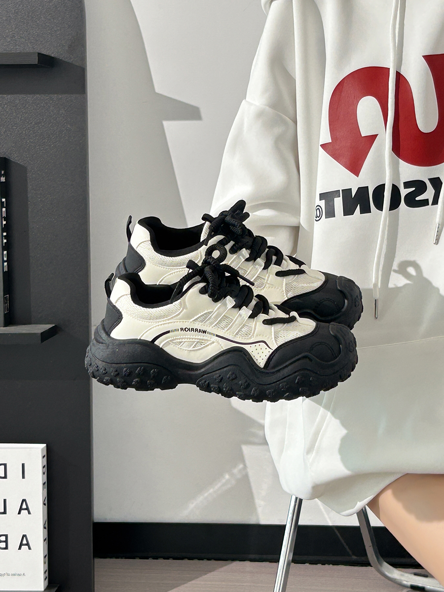 Breathable Mesh Dad Shoes for Women - Lightweight Summer Hiking Sneakers, Versatile White Sports Shoes for Comfort and Style Breathable Mesh Dad Shoes for Women - Lightweight Summer Hiking Sneakers, Versatile White Sports Shoes for Comfort and Style