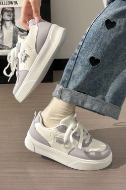 Breathable Mesh Flat Shoes for Women - Trendy Purple Taro Sports Sneakers for Summer 2025, Niche Style