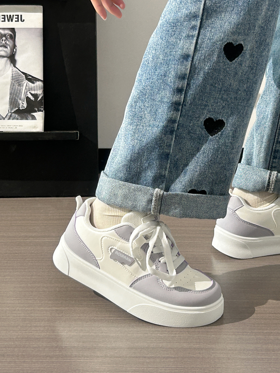 Breathable Mesh Flat Shoes for Women - Trendy Purple Taro Sports Sneakers for Summer 2025, Niche Style Breathable Mesh Flat Shoes for Women - Trendy Purple Taro Sports Sneakers for Summer 2025, Niche Style