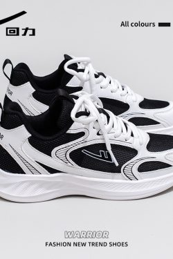 Breathable Mesh Running Sneakers for Women - Lightweight Shock-Absorbing Sports Shoes for Summer 2025, Soft-Soled Couple's Footwear