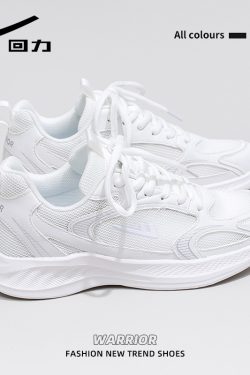 Breathable Mesh Running Sneakers for Women - Lightweight Shock-Absorbing Sports Shoes for Summer 2025, Soft-Soled Couple's Footwear