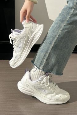 Breathable Mesh Running Sneakers for Women - Lightweight Shock-Absorbing Sports Shoes for Summer 2025, Soft-Soled Couple's Footwear