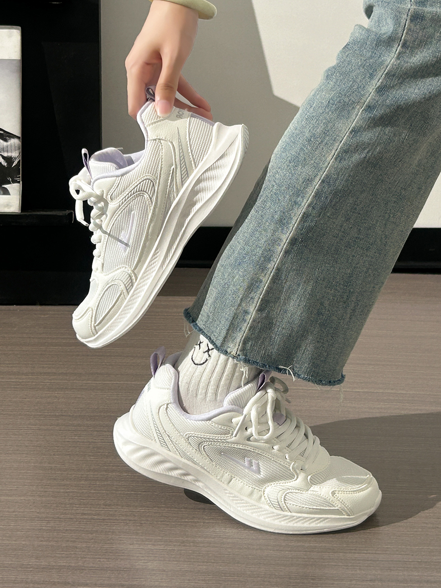 Breathable Mesh Running Sneakers for Women - Lightweight Shock-Absorbing Sports Shoes for Summer 2025, Soft-Soled Couple's Footwear Breathable Mesh Running Sneakers for Women - Lightweight Shock-Absorbing Sports Shoes for Summer 2025, Soft-Soled Couple's Footwear