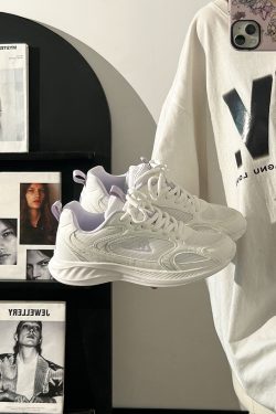 Breathable Mesh Running Sneakers for Women - Lightweight Shock-Absorbing Sports Shoes for Summer 2025, Soft-Soled Couple's Footwear