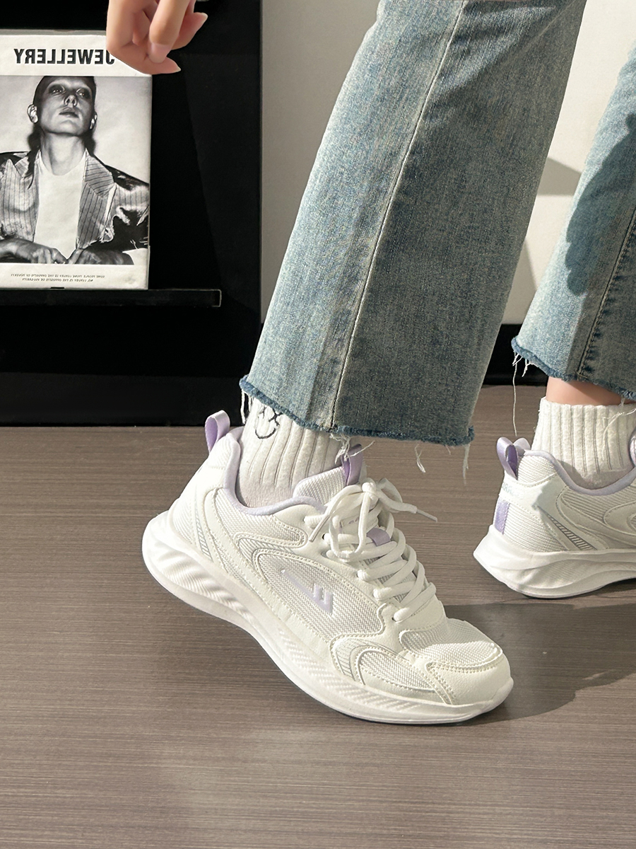 Breathable Mesh Running Sneakers for Women - Lightweight Shock-Absorbing Sports Shoes for Summer 2025, Soft-Soled Couple's Footwear Breathable Mesh Running Sneakers for Women - Lightweight Shock-Absorbing Sports Shoes for Summer 2025, Soft-Soled Couple's Footwear