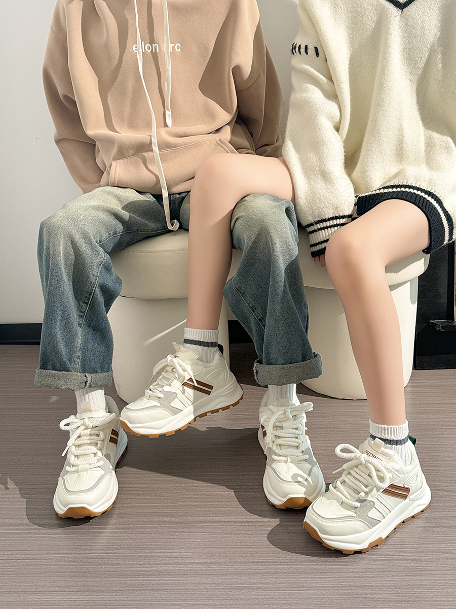 Breathable Summer Mesh Dad Shoes for Women - Soft-Soled Casual Sports Sneakers, Versatile Little White Shoes Breathable Summer Mesh Dad Shoes for Women - Soft-Soled Casual Sports Sneakers, Versatile Little White Shoes