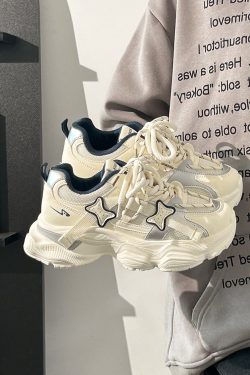 Breathable Thick-Soled Dad Shoes for Women, Original Mesh Design, Stylish Niche Sports Footwear, Summer 2025 Trend