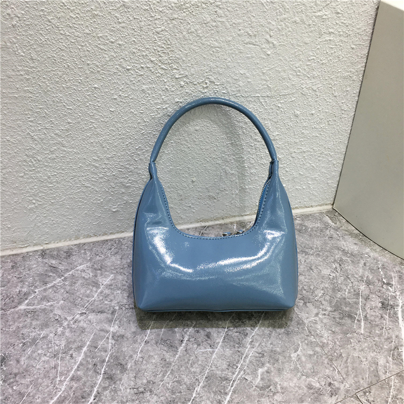 Bright Color Handheld Mini Handbag - Trendy Textured Fashionable Minimalist Niche Design Small Bag Bright Color Handheld Mini Handbag - Trendy Textured Fashionable Minimalist Niche Design Small Bag