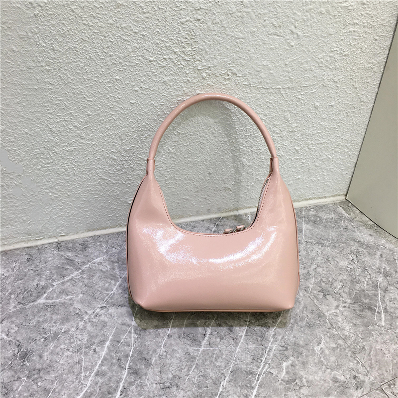 Bright Color Handheld Mini Handbag - Trendy Textured Fashionable Minimalist Niche Design Small Bag Bright Color Handheld Mini Handbag - Trendy Textured Fashionable Minimalist Niche Design Small Bag