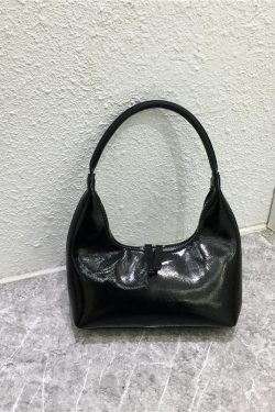 Bright Color Handheld Mini Handbag - Trendy Textured Fashionable Minimalist Niche Design Small Bag