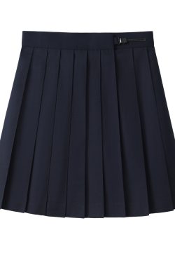 Camellia Cloud Sailor Girl JK Uniform Set - High School Sailor Suit with Long and Short Sleeve Tops, Classic Style, Y2K Fashion
