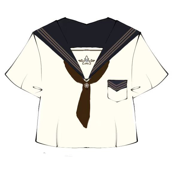 Camellia Cloud Sailor Girl JK Uniform Set - High School Sailor Suit with Long and Short Sleeve Tops, Classic Style, Y2K Fashion Camellia Cloud Sailor Girl JK Uniform Set - High School Sailor Suit with Long and Short Sleeve Tops, Classic Style, Y2K Fashion