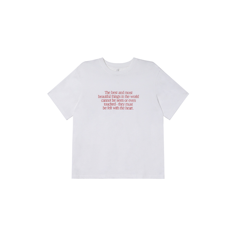 Casual 3D Letter Print Short Sleeve T-Shirt for Women - Summer 2025 Loose Round Neck Pure Cotton Top Casual 3D Letter Print Short Sleeve T-Shirt for Women - Summer 2025 Loose Round Neck Pure Cotton Top