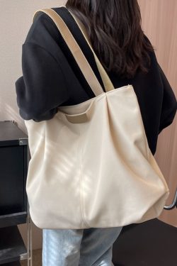 Casual Large-Capacity Women's Shoulder Bag - Versatile Commuter Tote for College Students