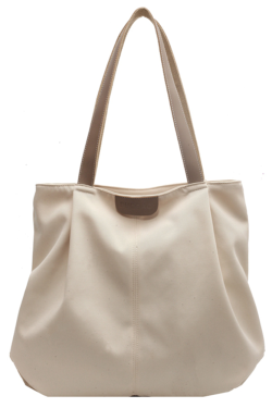 Casual Large-Capacity Women's Shoulder Bag - Versatile Commuter Tote for College Students