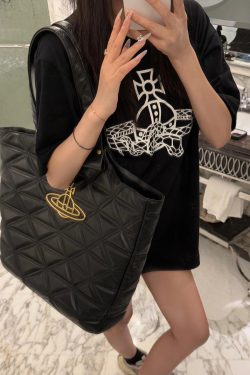 Casual Printed Snake T-Shirt for Women - Loose Fit, Round Neck, Pure Cotton - 25SS South Korea INS Limited Edition