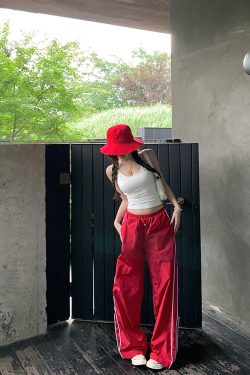 Casual Summer Loose Straight Pants for Women - Lightweight Breathable American Style Workwear