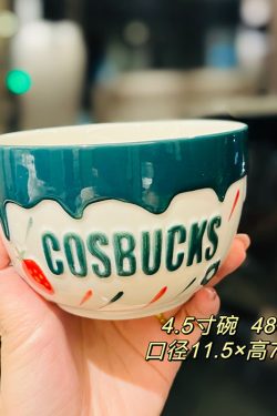 Charming 5-Inch Ceramic Rice Bowl for Girls, High-Quality Ice Cream Dessert Bowl, Sweet Soup Bowl for Everyday Use
